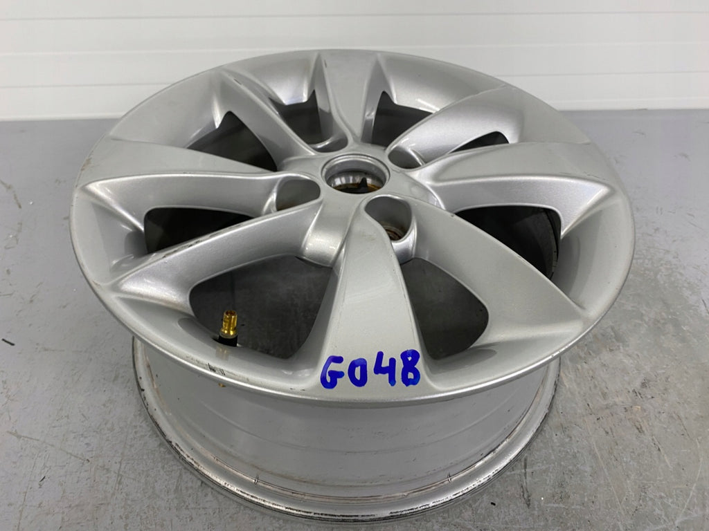 1x Alufelge 15 Zoll 6.0" 4x100 39ET Glanz Schwarz OP099 Opel Corsa Rim Wheel FEL4241249999lg