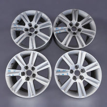 Load image into Gallery viewer, 4x Alufelge 17 Zoll 7.5&quot; 5x112 45ET Glanz Silber 8K0601025B Audi A4 B8 Rim Wheel