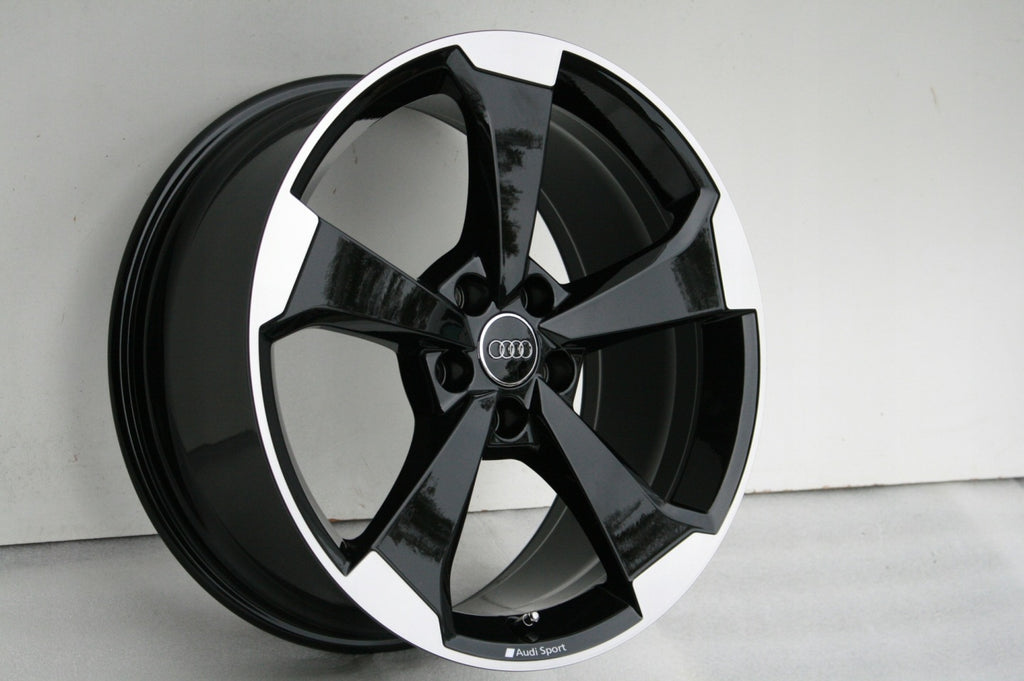 4x Alufelge 19 Zoll 8.5" 5x112 40ET Glanz Schwarz 8W0601025CG Audi A4 Allroad FEL4487512459iu