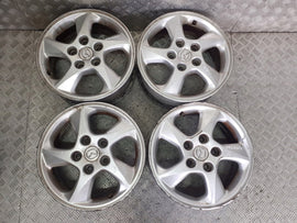 4x Alufelge 15 Zoll 6.0