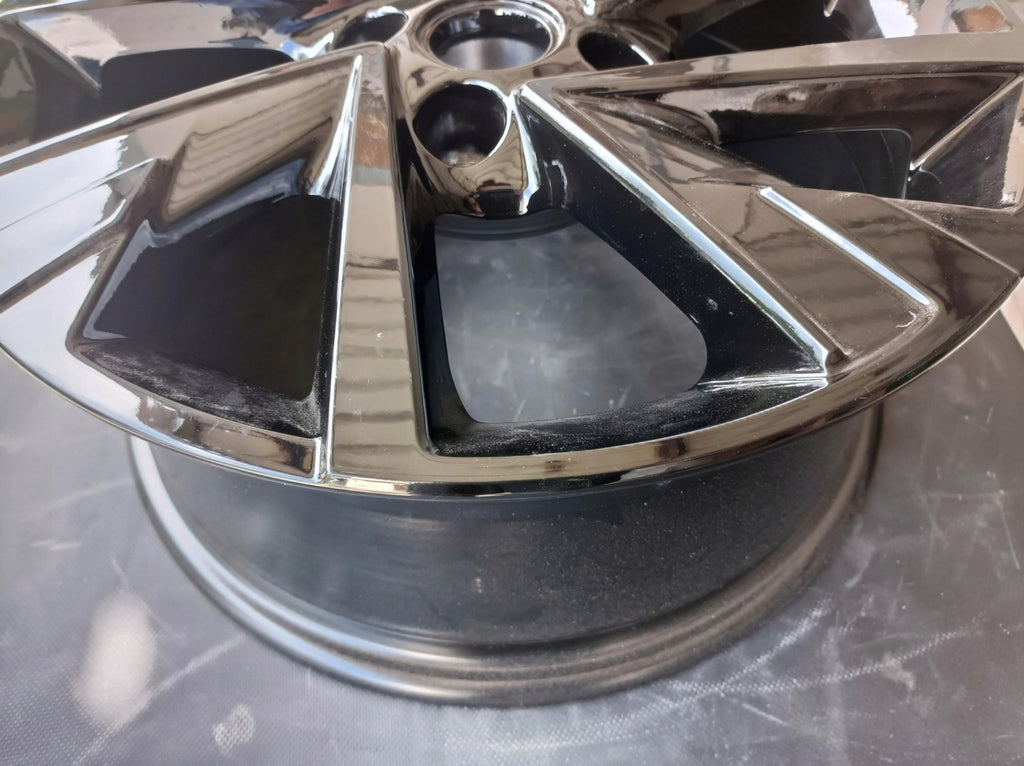 1x Alufelge 16 Zoll 6.5" 4x108 38ET Glanz Schwarz 9847228980- Opel Corsa F FEL5176047936fz