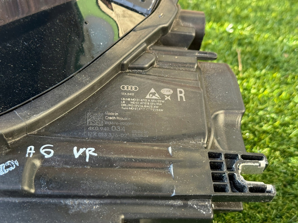 Frontscheinwerfer Audi A6 4K0941034 Rechts Scheinwerfer Headlight SCH8090593052fr