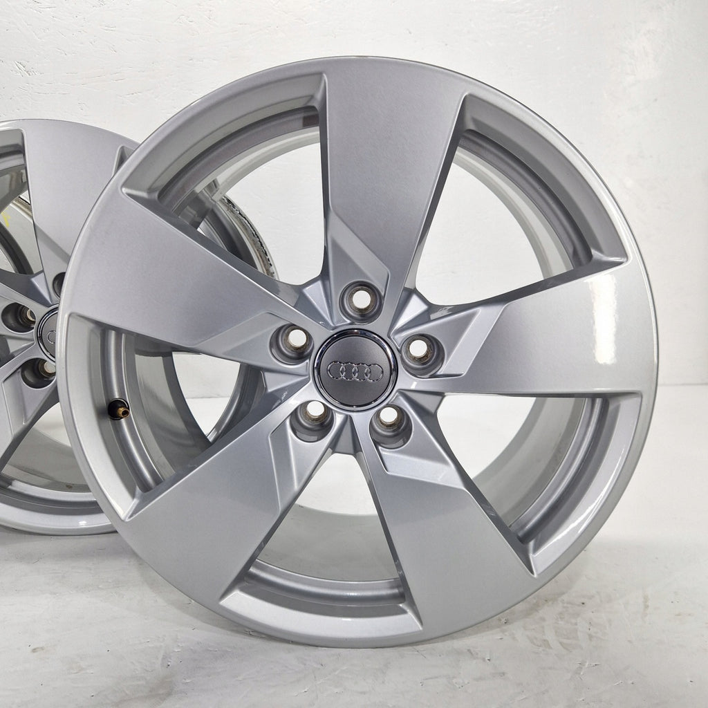 4x Alufelge 17 Zoll 8.0" 5x112 47ET Glanz Silber 8S0601025BA Audi Rim Wheel FEL6005258735fx