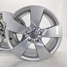 Laden Sie das Bild in den Galerie-Viewer, 4x Alufelge 17 Zoll 8.0" 5x112 47ET Glanz Silber 8S0601025BA Audi Rim Wheel FEL6005258735fx