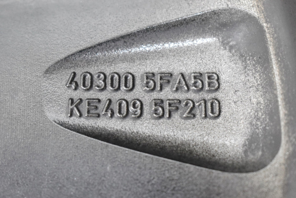 1x Alufelge 17 Zoll 6.5" 4x100 50ET 403005FA5B Nissan Micra V K14 Clio 1