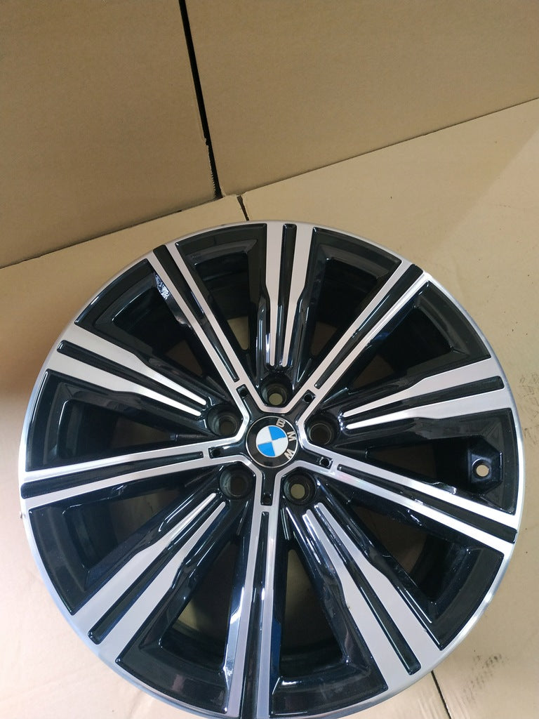 1x Alufelge 18 Zoll 7.5" 5x112 25ET Glanz Schwarz 6883524 BMW G21 G20 Rim Wheel FEL8103157210nu