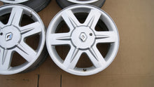 Laden Sie das Bild in den Galerie-Viewer, 4x Alufelge 16 Zoll 6.5" 5x108 50ET Glanz Silber RE7601 Renault Rim Wheel FEL1914502659de