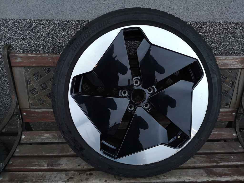1x Alufelge 20 Zoll 7.5" 5x112 44ET Glanz Schwarz 10A601025 VW Id.3 Rim Wheel