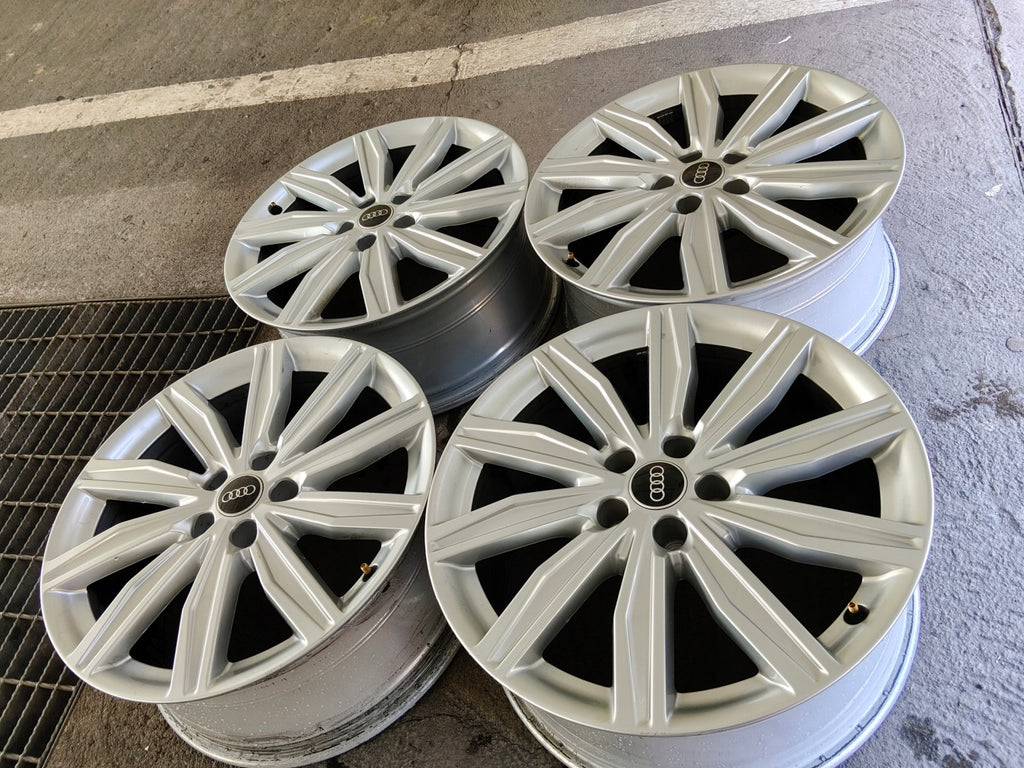 4x Alufelge 19 Zoll 8.0" 5x112 39ET Glanz Silber 4K0601025M Audi Rim Wheel FEL6936746622qf