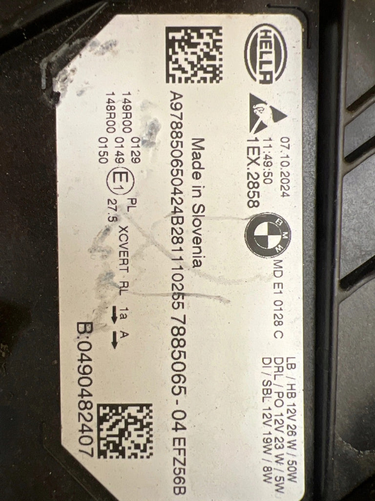 Frontscheinwerfer BMW 3 G21 G20 7885065-04 LED Links Scheinwerfer Headlight SCH6708453026gw