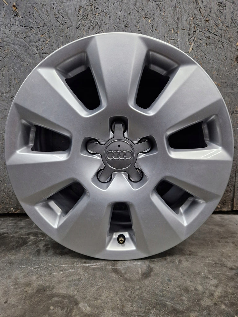 4x Alufelge 15 Zoll 6.0" 5x112 47ET Glanz Silber 8PO601025 Audi Rim Wheel