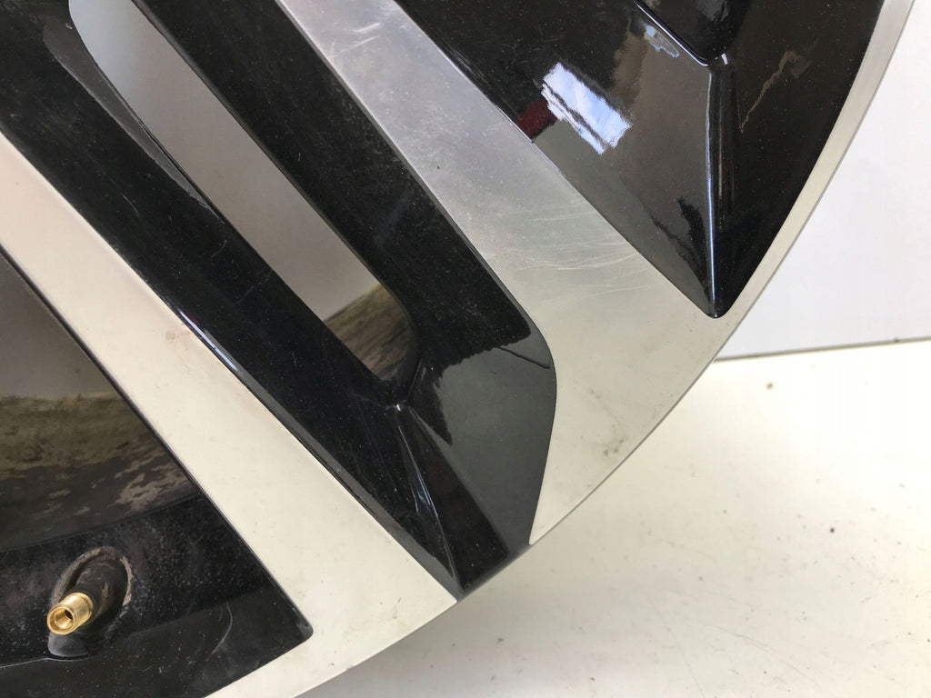 1x Alufelge 18 Zoll 7.0" 5x112 43ET Glanz Schwarz 5FJ601025C Seat Tarraco FEL8206547159jb