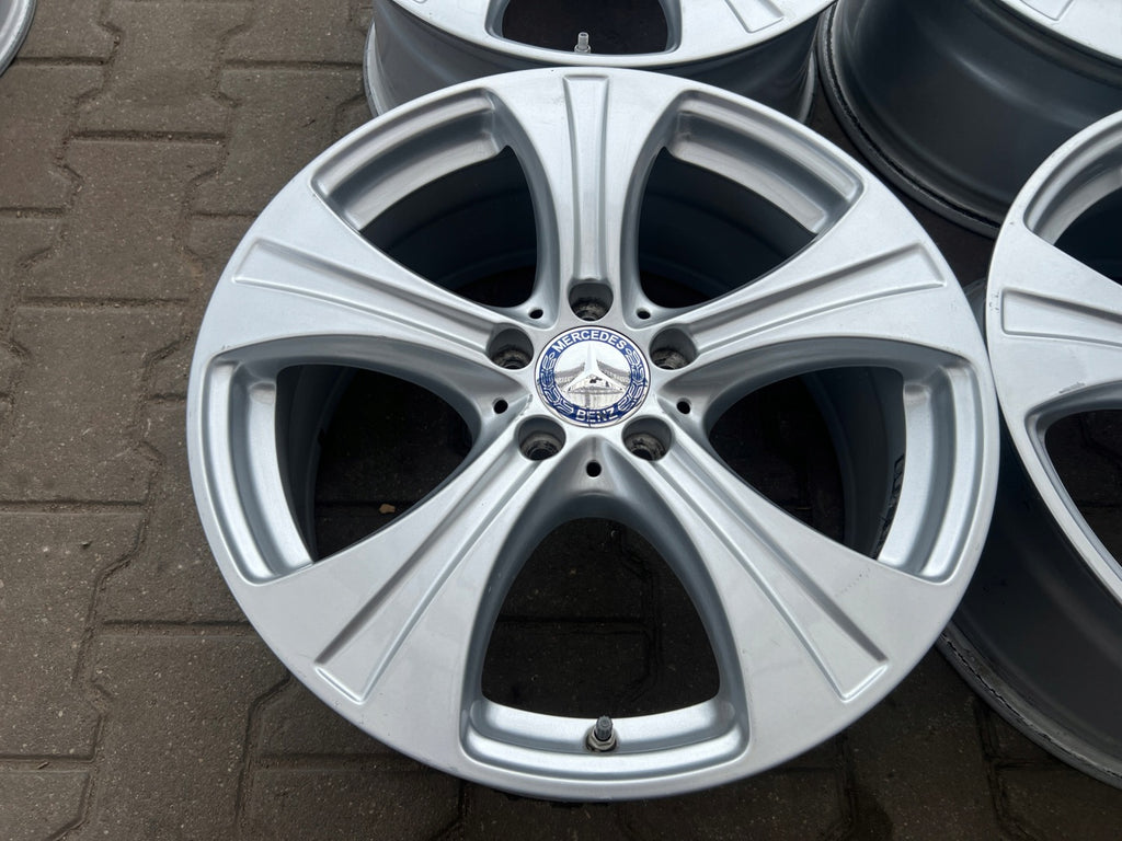 4x Alufelge 18 Zoll 8.0" 5x112 Glanz Silber A2534010800 Mercedes-Benz Vito FEL6332443496gp
