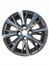 Load image into Gallery viewer, 1x Alufelge 15 Zoll 5.0" 4x100 39ET Glanz Graphit 42611-0DA50 Toyota Yaris FEL3083639471xs