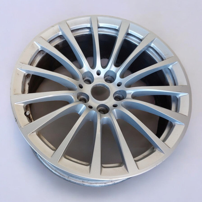 1x Alufelge 18 Zoll 8.0" 5x112 30ET Glanz Silber 6861224 BMW 5 G31 G30 G11