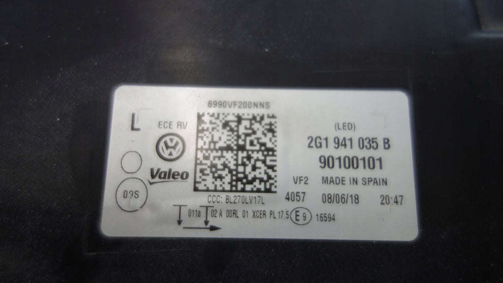 Frontscheinwerfer VW Polo 2G1941035B LED Links Scheinwerfer Headlight