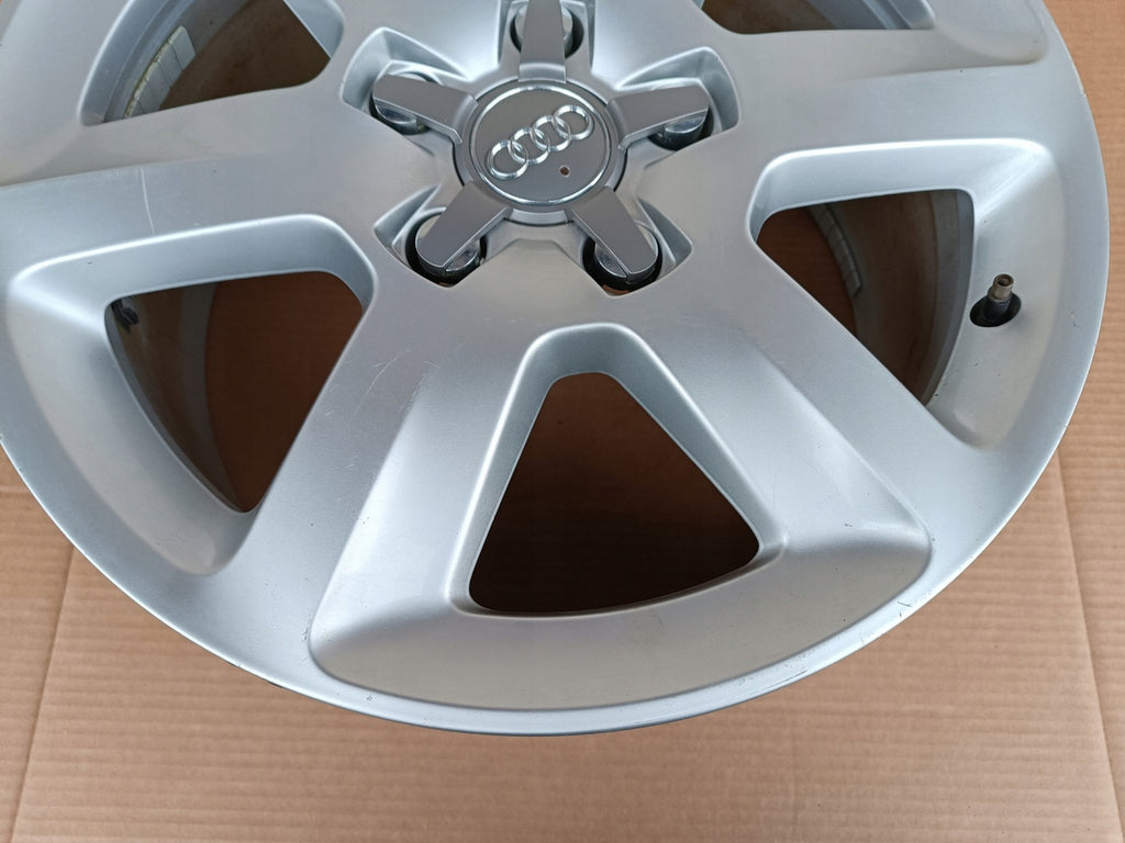 1x Alufelge 18 Zoll 8.0" 5x130 50ET 4L0601025AG Audi Q7 Rim Wheel