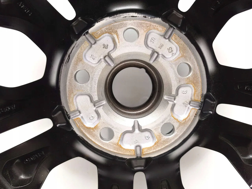 1x Alufelge 17 Zoll 6.0" 5x114.3 50ET Schwarz 403001116R Renault Trafic Bus FEL9425610615nq