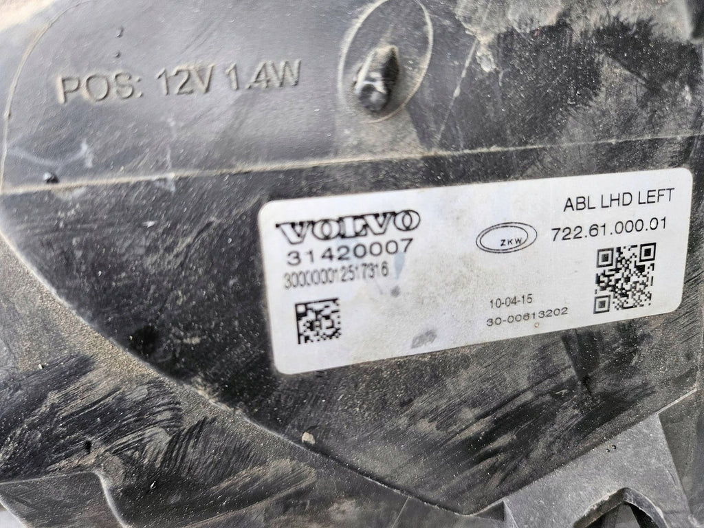 Frontscheinwerfer Volvo Xc40 31420007 7226100001 Links Scheinwerfer Headlight SCH2149330067jx