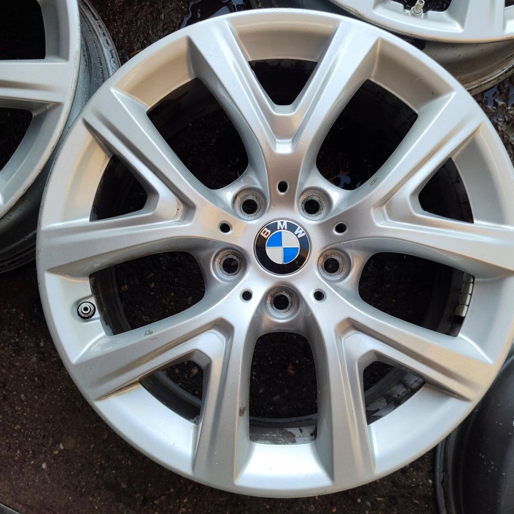 4x Alufelge 17 Zoll 6.5" 5x112 39ET Glanz Silber 6856076 BMW F39 F48 Rim Wheel FEL5277648434vp