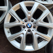 Laden Sie das Bild in den Galerie-Viewer, 4x Alufelge 17 Zoll 6.5" 5x112 39ET Glanz Silber 6856076 BMW F39 F48 Rim Wheel FEL5277648434vp