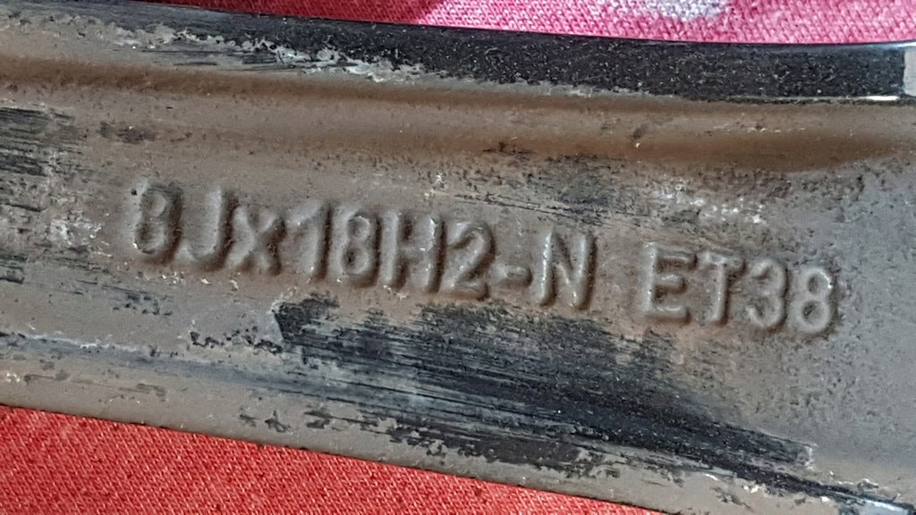 1x Alufelge 18 Zoll 8.0" 5x112 38ET A2534014600 Mercedes-Benz Glc X253 Rim Wheel FEL7426362028xn