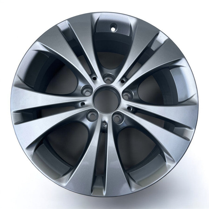 1x Alufelge 17 Zoll 7.5" 5x112 52,5ET Glanz Silber A2464010800 Mercedes-Benz Mg