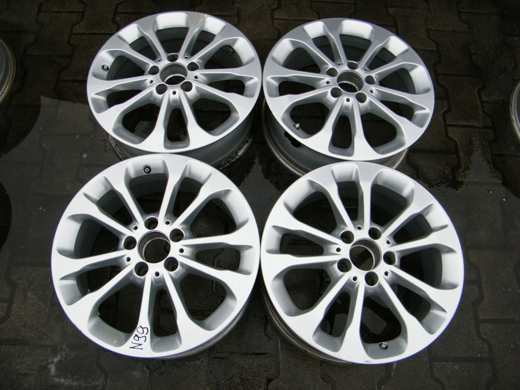4x Alufelge 17 Zoll 6.5" 5x112 38ET Schwarz Mercedes-Benz Viano Rim Wheel FEL7508206808yz