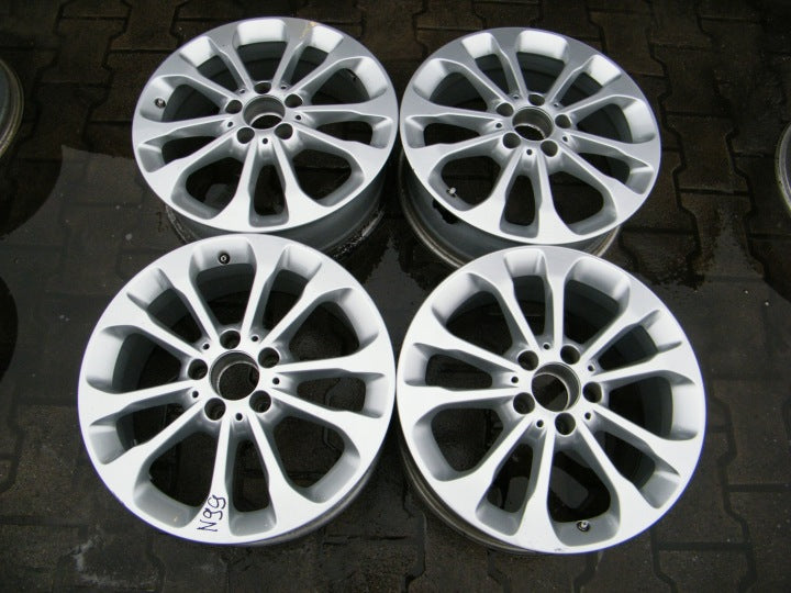 4x Alufelge 17 Zoll 6.5" 5x112 38ET Schwarz Mercedes-Benz Viano Rim Wheel FEL7508206808yz