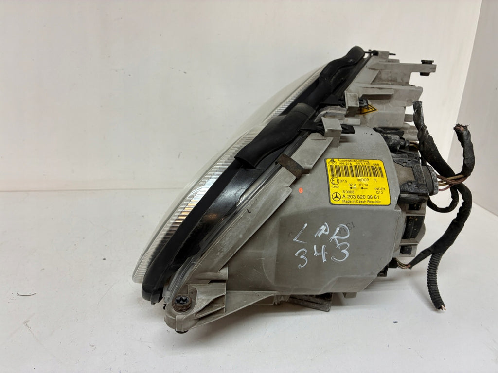 Frontscheinwerfer Mercedes-Benz W203 A2038203861 Rechts Scheinwerfer Headlight SCH3253160313sv