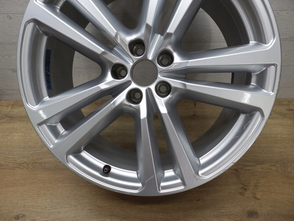 1x Alufelge 20 Zoll 8.0" 5x112 28ET Glanz Silber 4M0601025G Audi Q7 Rim Wheel FEL3946518542gs