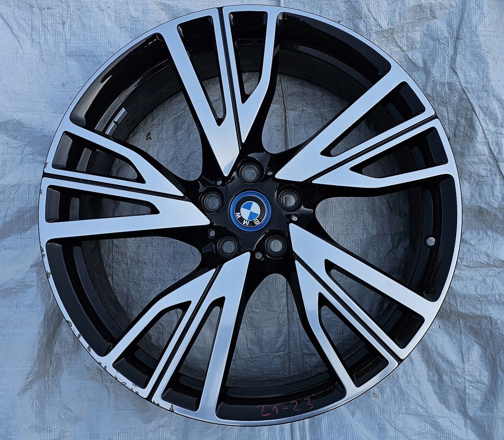 1x Alufelge 20 Zoll 7.5" 5x112 40ET Glanz Silber 6857571 BMW I8 Rim Wheel FEL4912099519xs