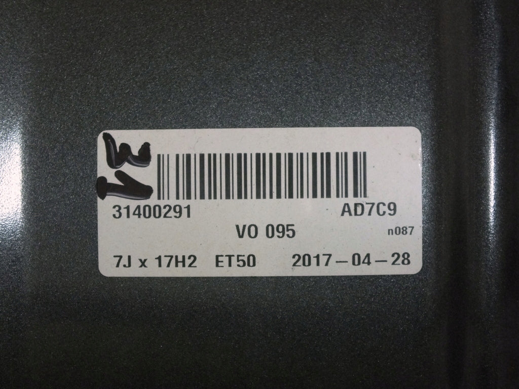 1x Alufelge 17 Zoll 7.0" 5x108 50ET Glanz Graphit 31400291 Volvo S60 V60 V70