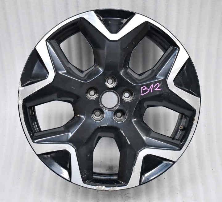 1x Alufelge 19 Zoll 7.0" 5x108 38ET Glanz Schwarz 9839910080 Peugeot Rim Wheel FEL2668505368dx