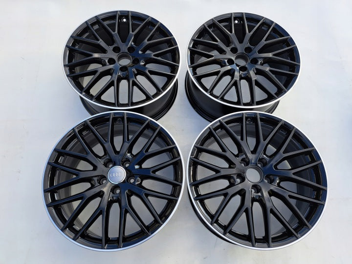 4x Alufelge 19 Zoll 8.5" 5x112 43ET Glanz Silber 4G9601025K Audi A6 Allroad FEL7438989118bt