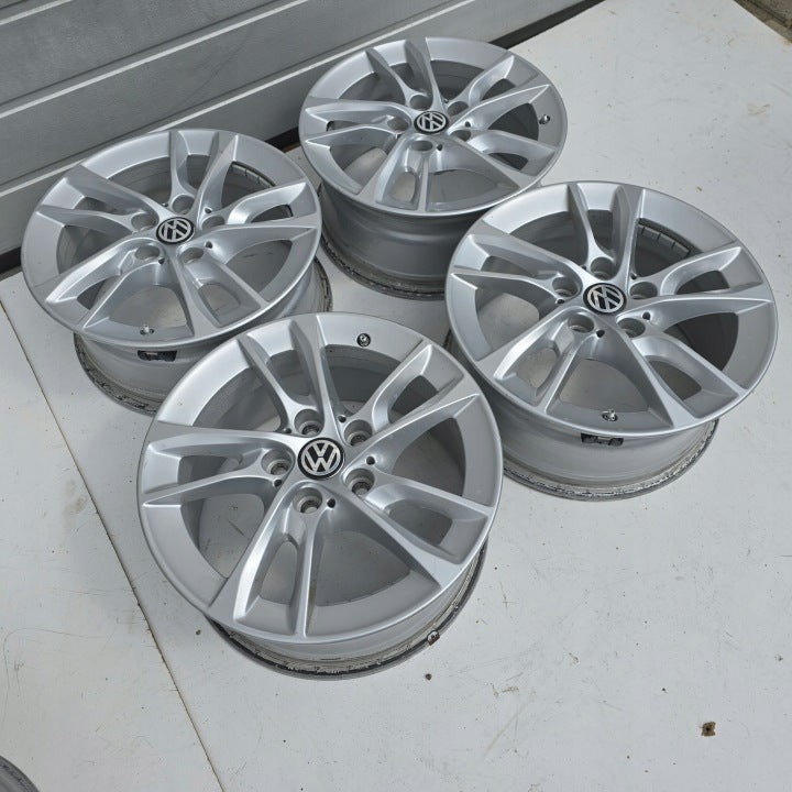 4x Alufelge 16 Zoll 7.0" 5x112 47ET 6855083 BMW 4 Caddy V Golf VII Touran FEL5981274834ke