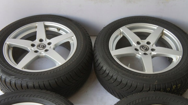 4x Alufelge 17 Zoll 7.5" 5x112 52ET Audi Rim Wheel FEL3434271150ey