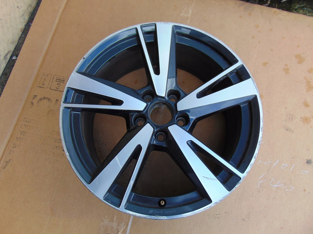1x Alufelge 18 Zoll 7.5" 5x112 46ET Glanz 8Y0601025N Audi A3 Rim Wheel FEL5942527136xu