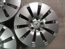 Laden Sie das Bild in den Galerie-Viewer, 4x Alufelge 16 Zoll 6.5" 5x112 38ET Glanz Silber A2054010100 Mercedes-Benz W205 FEL7769918343aq