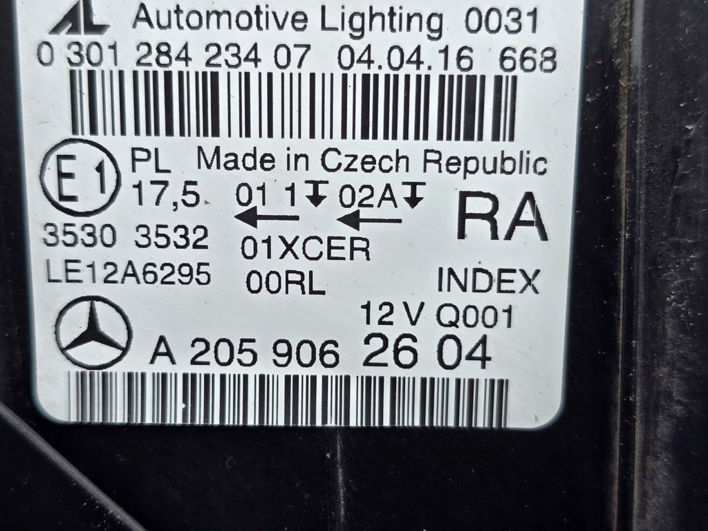 Frontscheinwerfer Mercedes-Benz W205 A2059062604 Rechts Scheinwerfer Headlight SCH1573967402pc