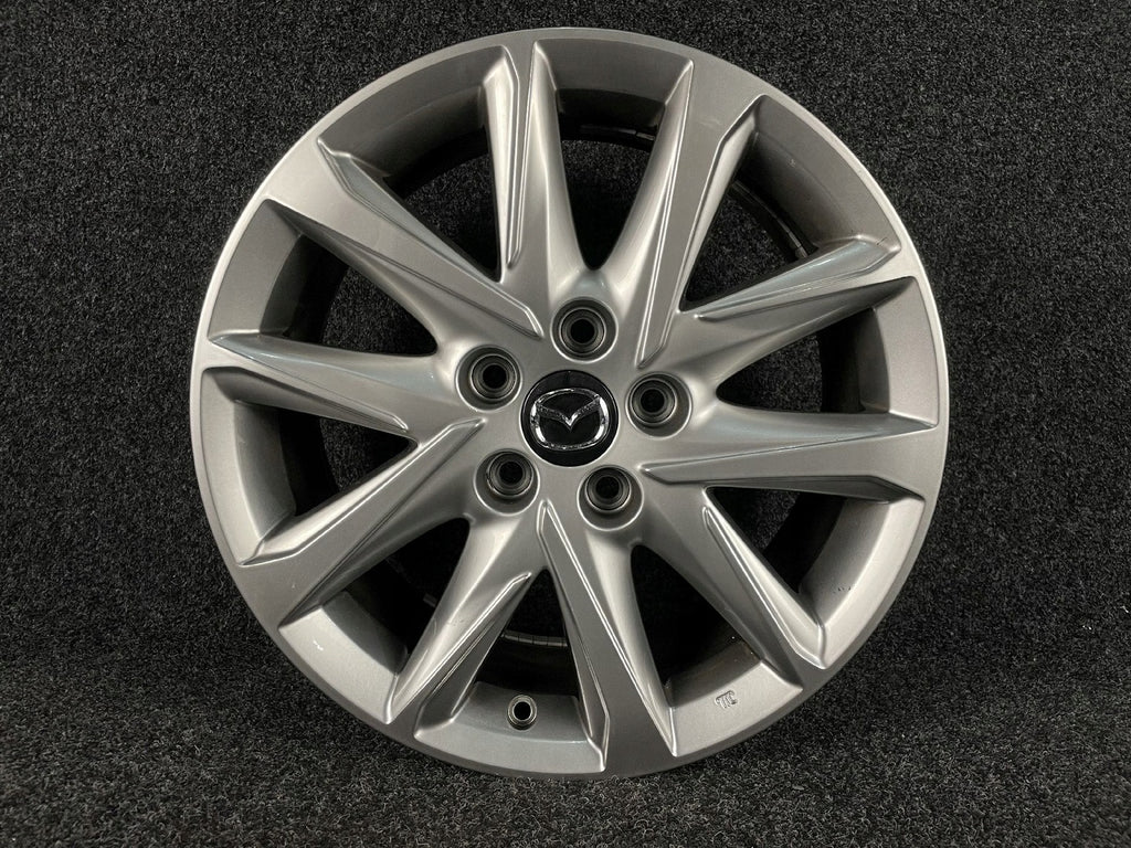 1x Alufelge 17 Zoll 7.0" 5x114.3 45ET Glanz Graphit KB8M-V3810 Mazda Cx-5 Mg