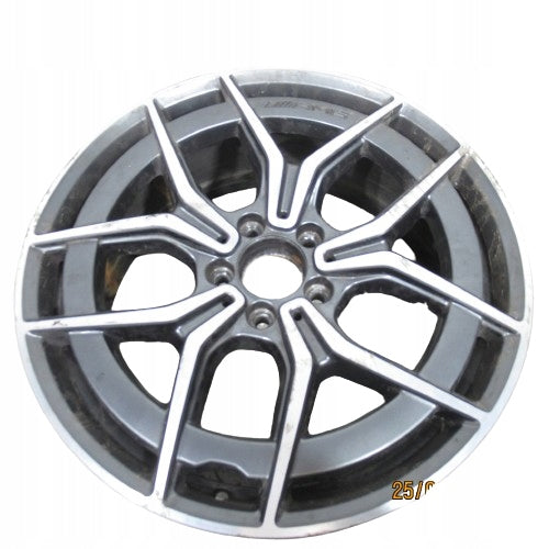 1x Alufelge 19 Zoll 8.0" 5x112 43ET Glanz Schwarz A2134016500 Mercedes-Benz W213