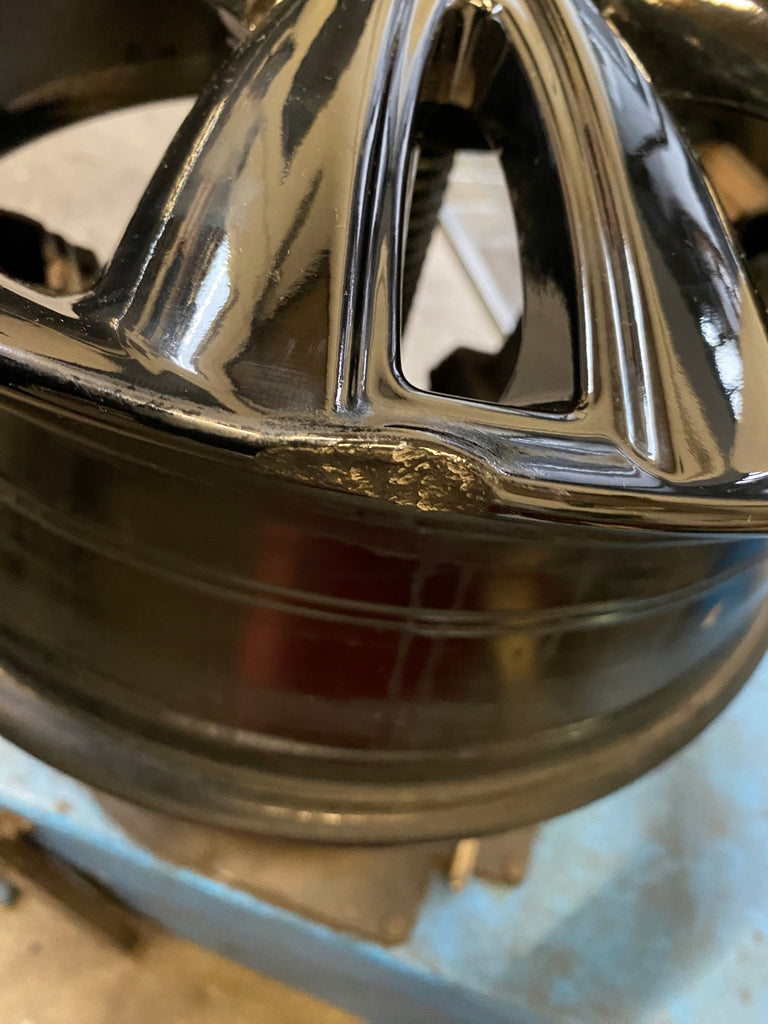 1x Alufelge 17 Zoll 7.0" 5x112 54ET Glanz Schwarz 6866366 Mini Rim Wheel