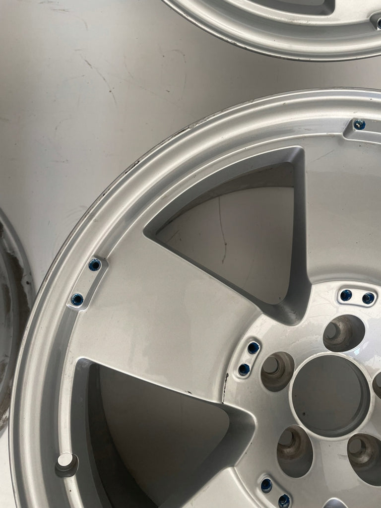 4x Alufelge 19 Zoll 8.0" 5x112 39ET Glanz Silber 8R0071499A Audi Q5 Rim Wheel FEL7018142428mv