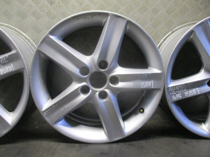4x Alufelge 17 Zoll 7.0" 4x114.3 Honda Accord Vii Rim Wheel FEL5444528820td