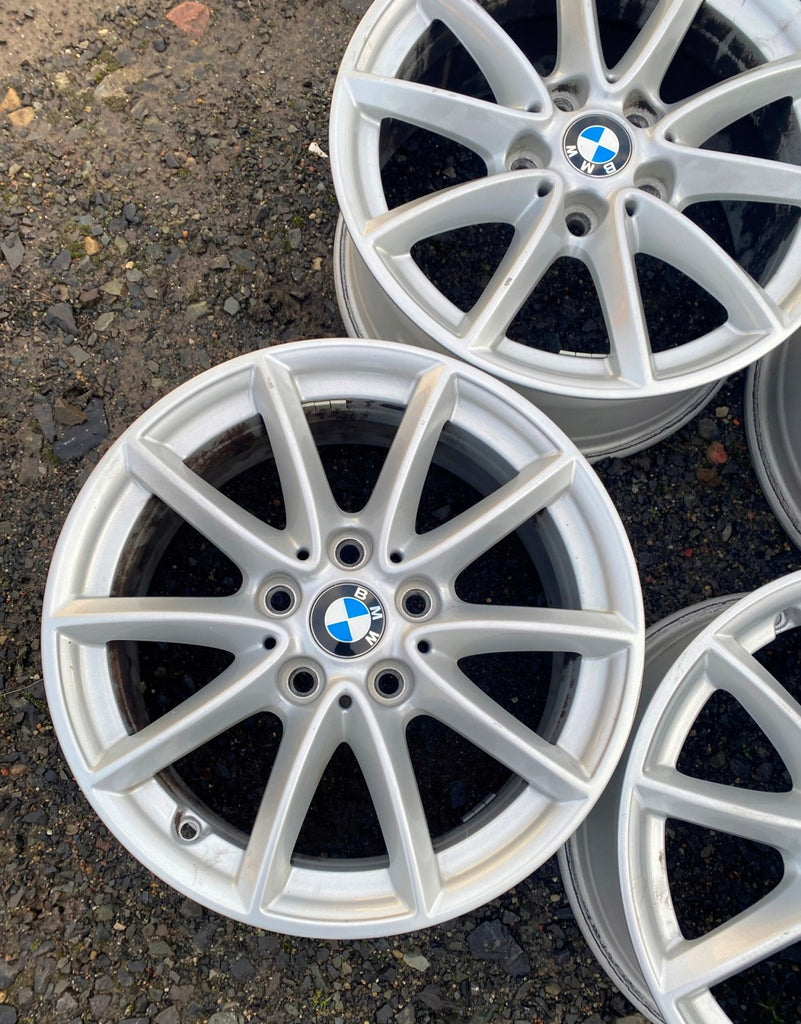 4x Alufelge 16 Zoll 7.0" 5x120 52ET Glanz Silber 6855080 BMW 2 F45 1 F40 F46 FEL9032633717em