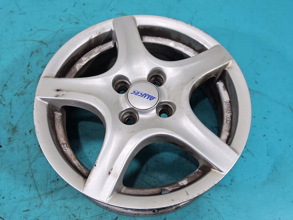 4x Alufelge 15 Zoll 5.5" 4x100 40ET KBA50134 Honda Jazz Iii Rim Wheel FEL3254595124pz