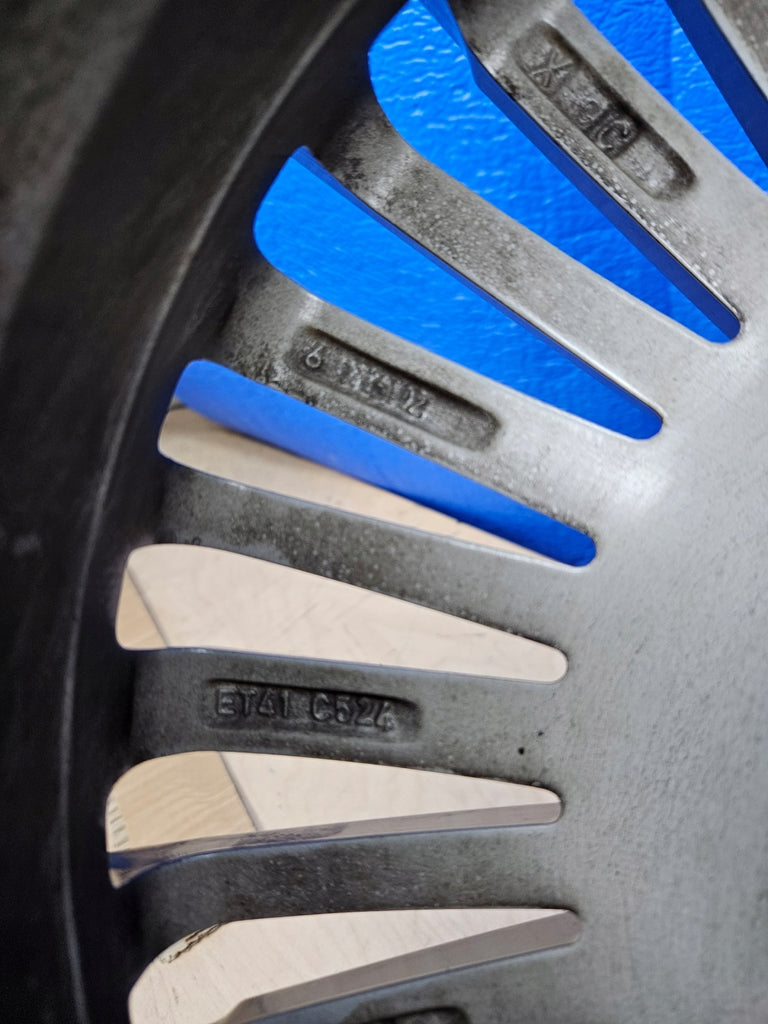 1x Alufelge 16 Zoll 6.0" 4x98 41ET Glanz Schwarz 50290266 Fiat 500 Rim Wheel FEL2409328486of