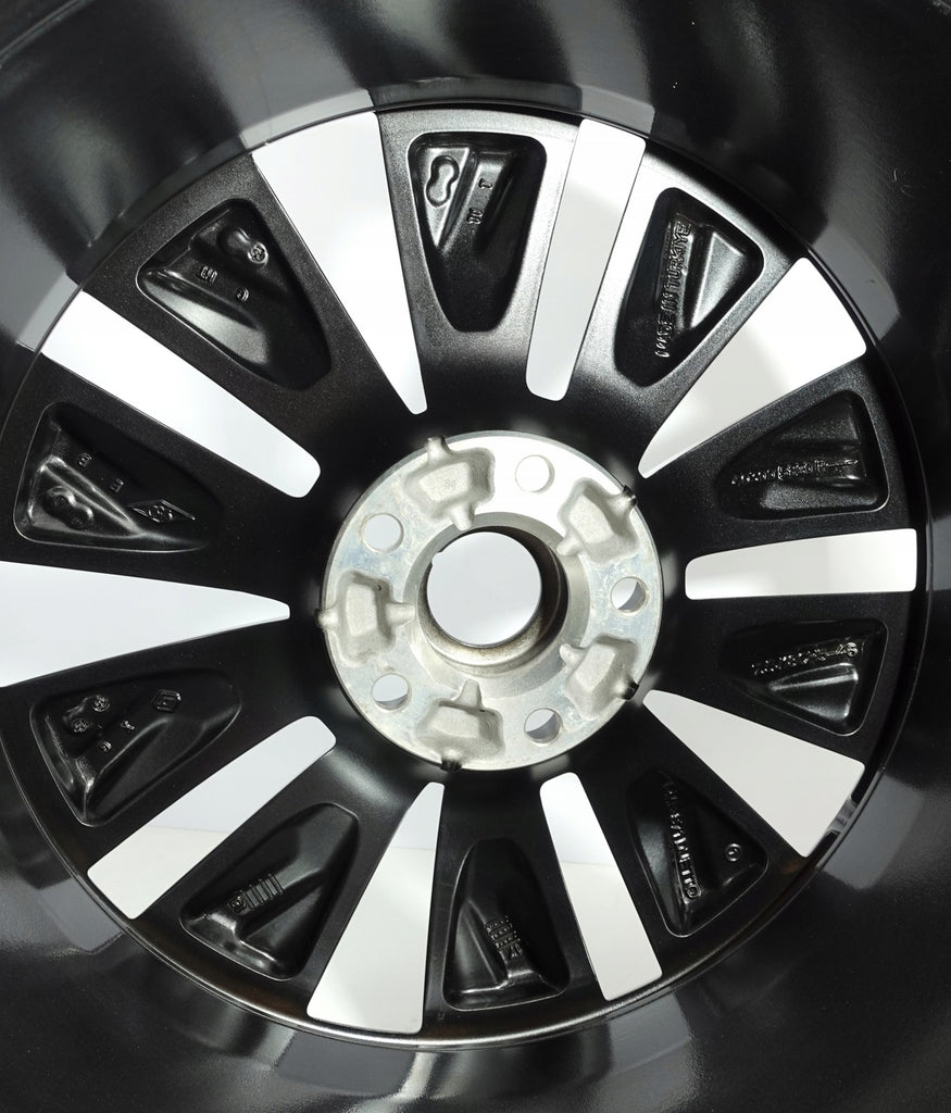 1x Alufelge 18 Zoll 7.5" 5x114.3 46ET Glanz Grau 403005820 Mg Megane Iv