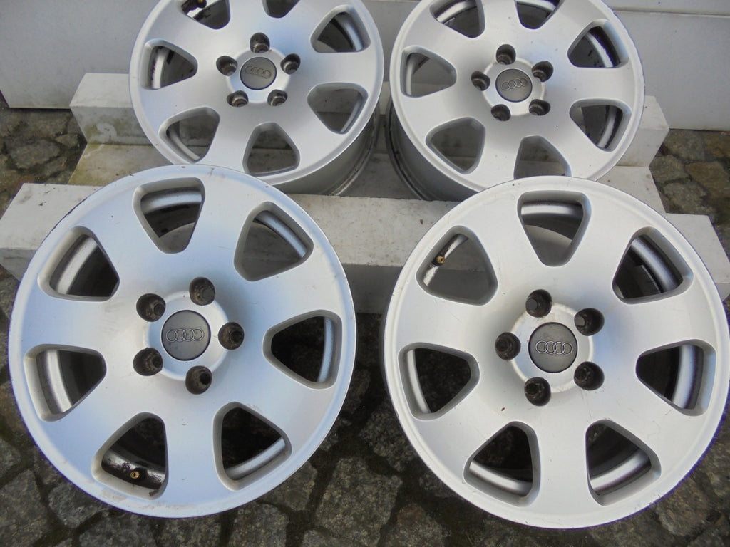 4x Alufelge 15 Zoll 7.0" 5x112 39ET Glanz Silber 8E0601025 Audi Rim Wheel FEL9308133233gq